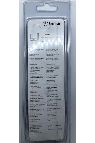 Belkin İki Ucu Erkek Usb Kablosu 1.8 Metre