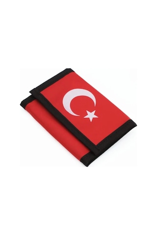 PENTA POLO TÜRK BAYRAĞI DESENLİ SPOR CÜZDAN
