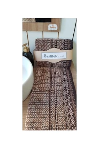 Teraphy Kadife El Yüz Havlusu 2&apos Li Kahve-50x90 4 Lü 50x90 El Havlusu