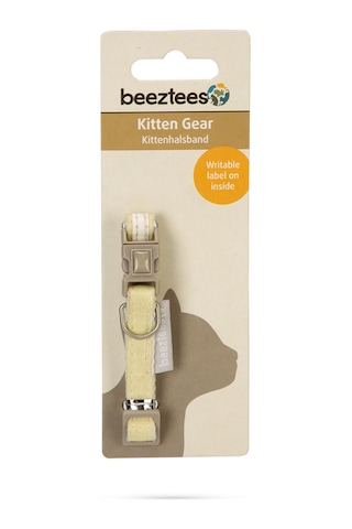 Hnrlıshp Beeztees Yavru Kedi Boyun Tasması, Bebek Sarı, 18-23cm