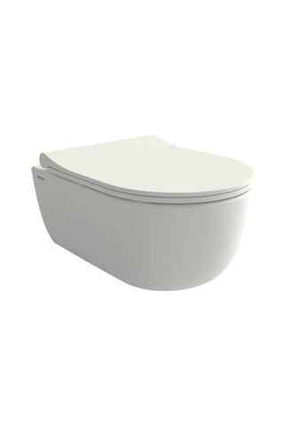 Bocchi - V-tondo Rimless Kısa Asma Klozet 49 Cm Mat Beyaz - 1417-002-0128 Diğer