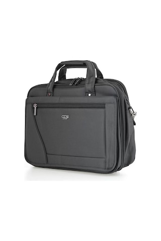 Ççs 71441 Körüklü Laptop ve Evrak Çantası Siyah
