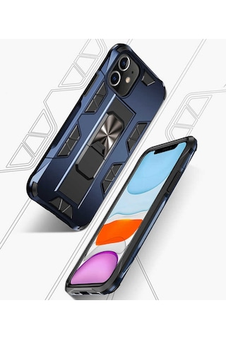 Apple Uyumlu iPhone 11 Kılıf Wolverine Armour Case