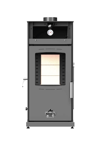 Sılver Plus 8 Kw Kuzine/ Manuel Pelet Ve Odun Sobası / Baba's Stove