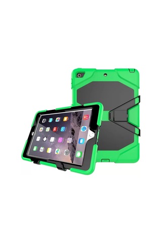 Apple iPad Uyumlu 5 Air 9.7 Kılıf Griffin Tablet Kapak - Yeşil Arka Kapak