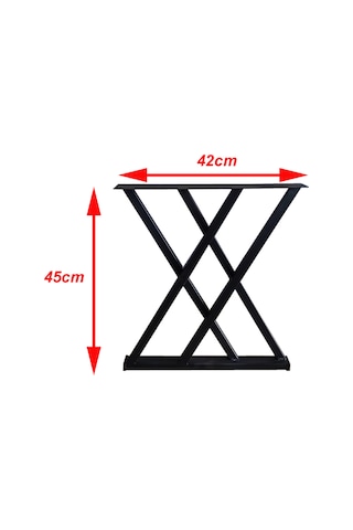 Sehpa Ayağı 1,5mm Kalınlık Metal Sehpa Ayakları Metal Ayak