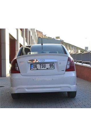 Hyundai Accent Era Arka Tampon Eki Fiber Boyasız