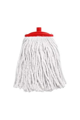 Micro Mega Geniş Mop Pamuklu Püskül Islak Paspas Ve Ahşap Sapı Ile