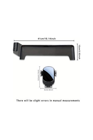 Honeybeeshop Tesla Model 3 2017 2022 Araç Telefon Tutucu Ekran Tabanlı Sabit Anti Sarsıntı Navigasyon Braketi