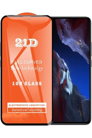 Xiaomi Poco F5 Pro Ekran Koruyucu Tam Kaplayan Kırılmaz Cam 9018000001381