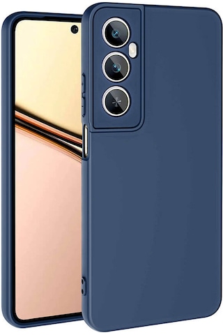 Realme C65 4g Kılıf Tchs Mara Lansman Kapak-lacivert Lacivert