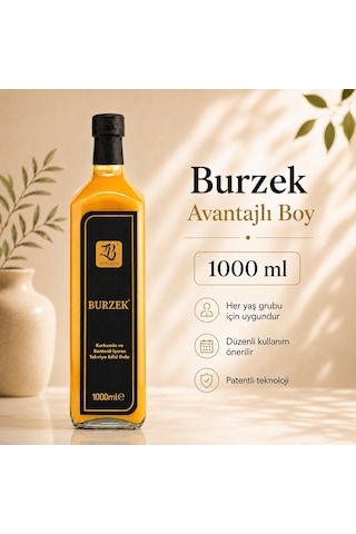 Burzek ﻿Kurkumin ve Bentonit Kili İçeren Takviye Edici Gıda 1 L