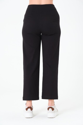 Sortie Collection Kemersiz Gabardin Pantolon Siyah