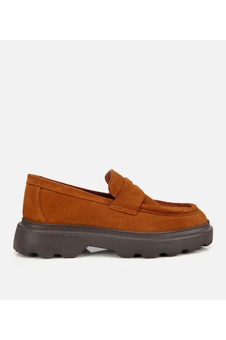 Hotiç Erkek Süet Deri Taba Kalın Tabanlı Günlük Loafer 02ayh313930a370 02ayh313930a370 Taba
