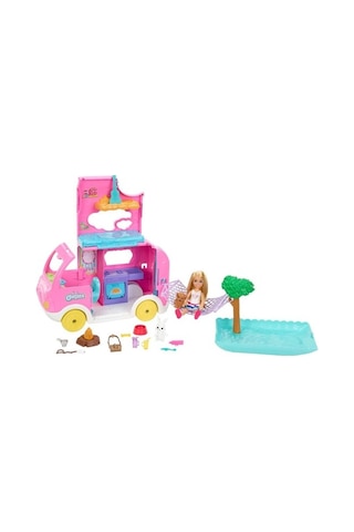 Mattel Chelsea'nin Yeni Karavanı Hnh90 Lisanslı Ürün