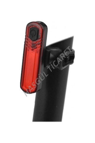 Hsgl Bisiklet Ön Arka Far Set Usb Şarjlı Jy-6056 Mavi - Beyaz
