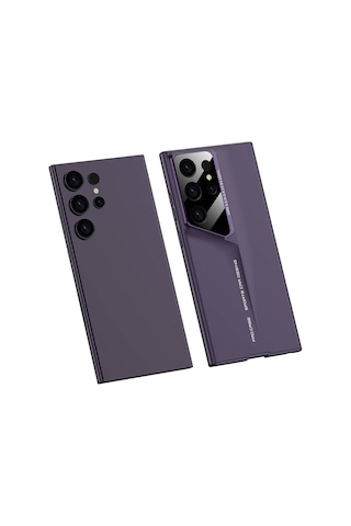 Samsung Galaxy Uyumlu S24 Ultra Kılıf Ultra İnce Kameralı Korumalı Sert Procase Kapak