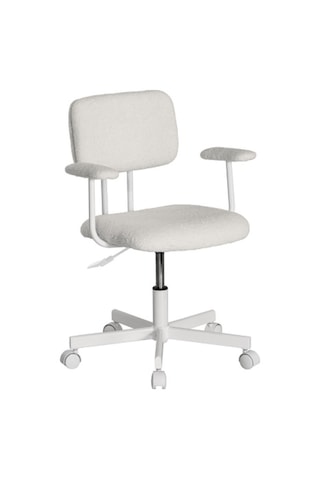 Teddy Ofis Ve Çalışma Sandalyesi-beyaz 64x74-83x63 Cm Beyaz