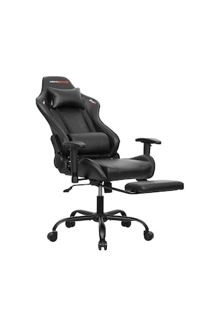 Adore Gaming Prox Ergo Oyuncu Koltuğu - Siyah S.deri 71x126-136x77,5 Cm Siyah