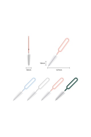 Sones 20 Adet Naylon Biberon Temizleme Fırçası Döner Çaydanlık Fırçası Gece Yarısı Yeşili