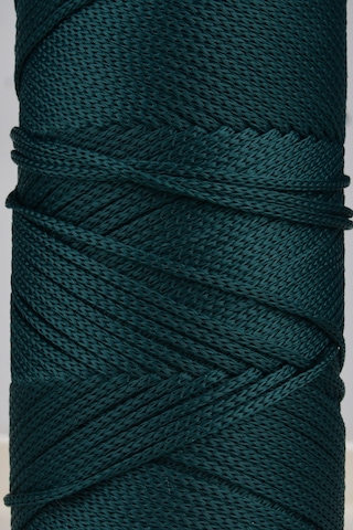 Sensy Premium 400gr Polyester Makrome Ipi 2 Mm 2li Set Yeşil Makrame Ip Supla Çanta Ipi No:4