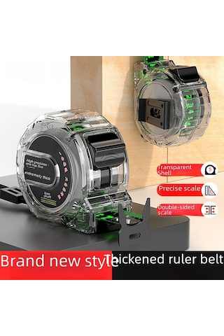 Skycity 7.5m Kaliteli Seramik Bant Ölçücü, Çift Taraflı Ölçekli, Otomatik Kilitleme, Ev Ve Profesyonel Kullanım, Dayanıklı Ve Sert Malzeme Diğer