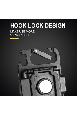 Mini El Feneri Şarj Edilebilir Parlama Cob Anahtarlık Işık Usb Şarj Acil Durum Lambaları Led Çalışma Işığı Taşınabilir Açık Kamp Işık Siyah