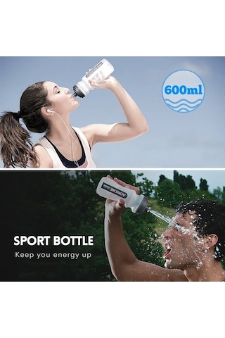Novahub Koşarken Enerjinizi Koruyan Pratik Su Şişesi Kırmızı Pembe - Siyah Siyah - Kırmızı - Pembe