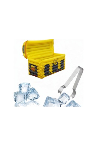 Suntek Şişme Soğutucular Partisi Dekorasyon İçecek Sarı