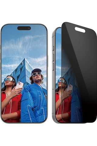 Panzerglass Apple Uyumlu iPhone 16 Pro Ultra-wide Fit Tam Koruma Gizli/hayalet Çerçeve Aparatlı Ekran Koruyucu