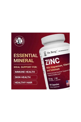 Dr.berg Zınc 60mg Per Servıng 60 Kapsül