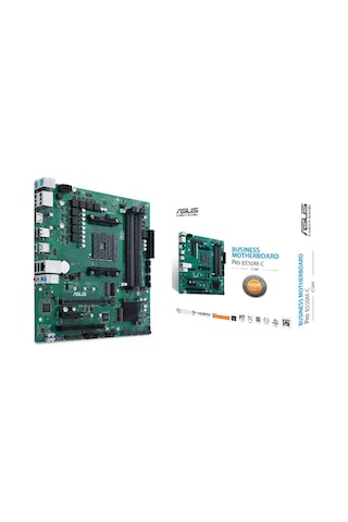 Asus Pro B550M-C/CSM AMD B550 4600 MHz (OC) DDR4 Soket AM4 mATX Anakart