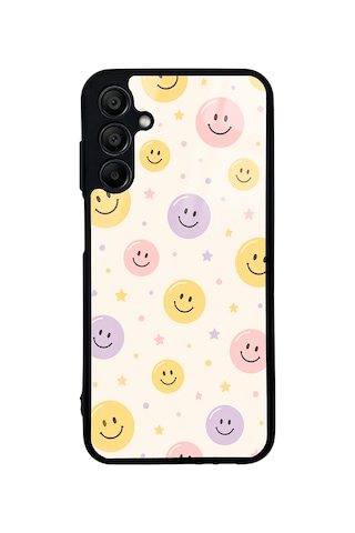 Samsung Galaxy Uyumlu A15 Kılıf Kamera Lens Korumalı Desenli Silikon Üstün Koruma Hesaplı Dünya Pembe Leopar