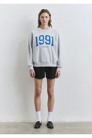 Mavi - 1991 Baskılı Gri Sweatshirt 1s10361-87033 Gri