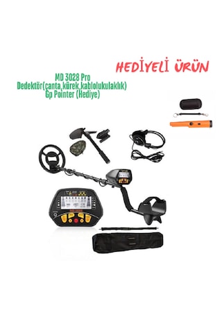 Md 3028 2025 Versiyon Define Altın Metal Dedektörü - Gp Pointer