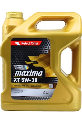 Petrol Ofisi Motor Yağı 5w30 Xt 4lt Partikülsüz