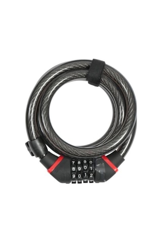 Zefal K-traz C9 Şifreli 15mm Bisiklet Kilidi Siyah