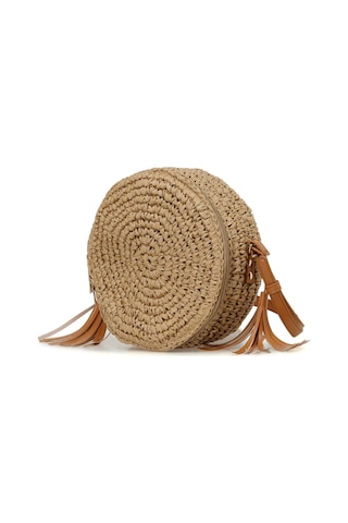 Butigo Hasır Puskullu Capraz Kum Kadın Çapraz Çanta 000000000101697793 Kum Beji