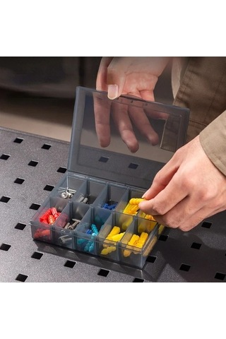 Maoyaya Organizatörler 9-24 Izgaralar Ayarlanabilir Saklama Kabı Bölmesi Çok Renkli Çok Renkli