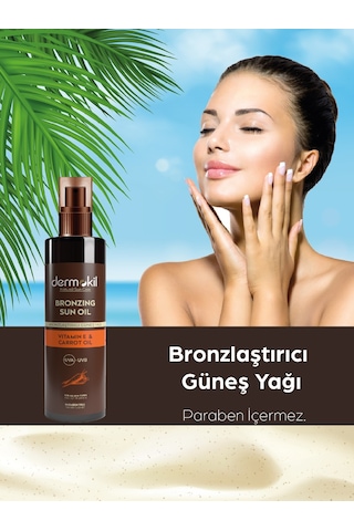 Dermokil Bronzlaştırıcı Güneş Yağı 200 ML