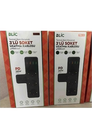 Miaxtreme Rose Teknoloji Ftr-12 Termal Akım Korumalı Duvar Tipi Priz 3 Usb 1 Type-c 20w Pd Giriş