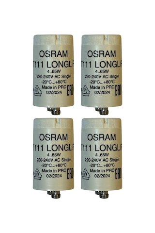 Osram St111 Starter 4-65w 220v 4 Adet