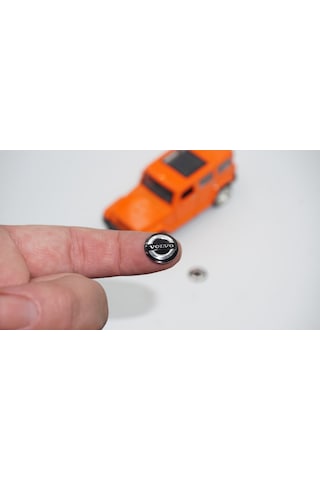 Volvo Oto Anahtar 3M Metal Alaşım Logo 2Li Set