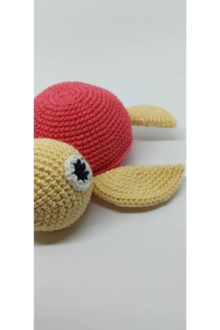 Amigurumi Sevimli Minik Kaplumbağa Pembe