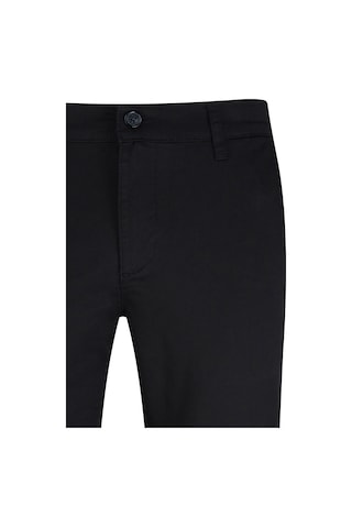 Hatemoğlu Siyah Regular Fit Yandan Cepli Kanvas Pantolon