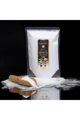 Hanzade Bitkisel Eritritol Doğal Toz Tatlandırıcı 1 KG