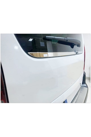Peugeot Rifter Paslanmaz Krom Arka Cam Alt Çıtası 2019 Üzeri