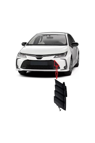 Toyota Corolla Ön Tampon Çeki Kapağı Izgaradaki 2019-2020-2021-2022