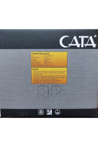 Cata CT-9180 Mekanik Zaman Ayarlı Timer Saati Priz