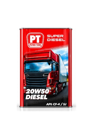 Petro Time Turbo 20W-50 Motor Yağı 16 L